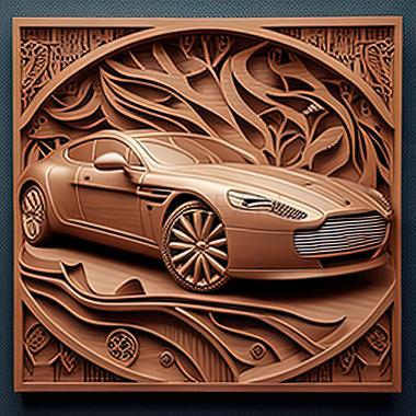 3D model Aston Martin Rapide (STL)